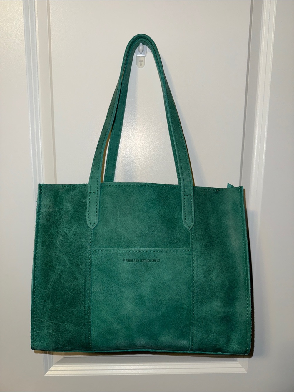 Portland Leather E/W Lola Leather Tote in Reef